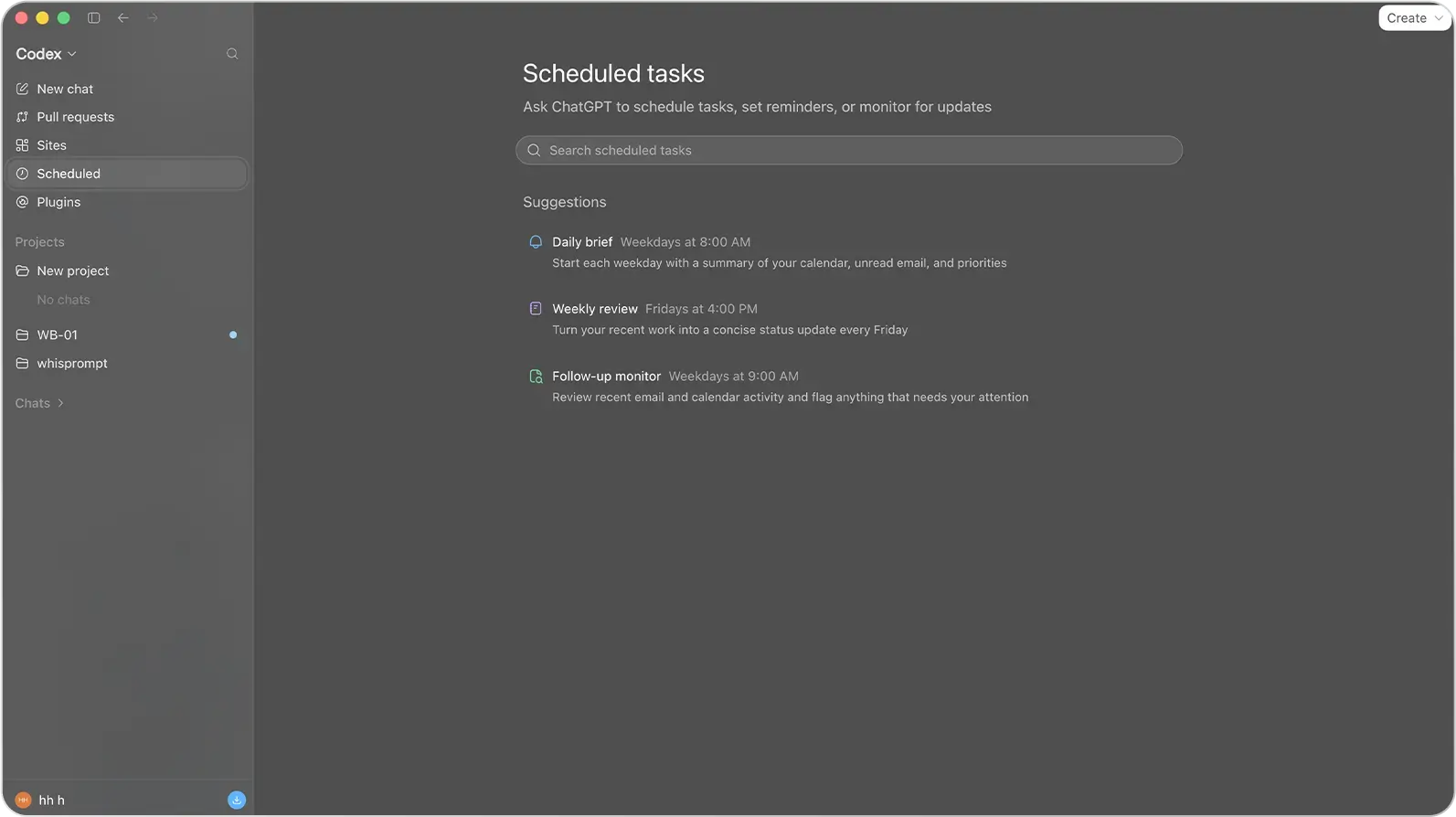 WhisPrompt Agent configuration 2